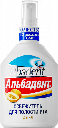 Освежитель для полости рта Дыня, спрей, 35 мл / Альбадент